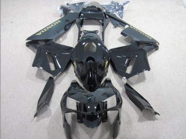 CBR 600 RR 03-04 - Negro Oro Calcomanías