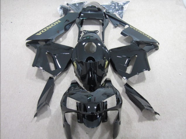 CBR 600 RR 03-04 - Negro Oro Calcomanías