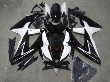 GSXR 600 K8 08-10 - Negro Blanco