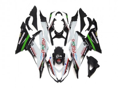 ZX6R 13-18 - Blanco Negro