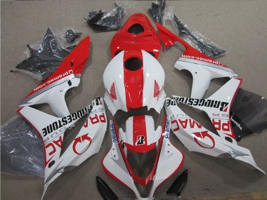 CBR 600 RR 07-08 - Rojo Blanco