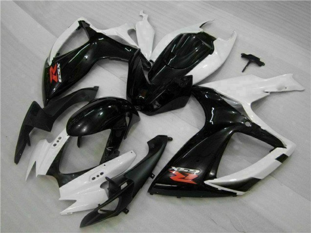 GSXR 600 / 750 K6 06-07 - Blanco Negro GSXR 600 / 750 K6 06-07 - Blanco Negro
