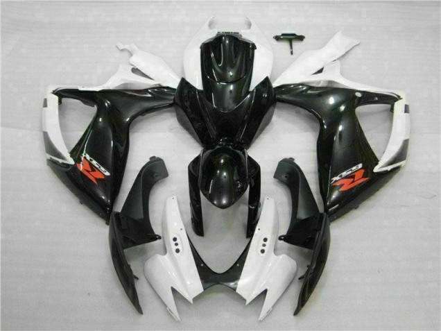 GSXR 600 / 750 K6 06-07 - Blanco Negro GSXR 600 / 750 K6 06-07 - Blanco Negro