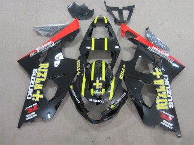 GSXR 600 K4 04-05 - Negro Amarillo Rizla