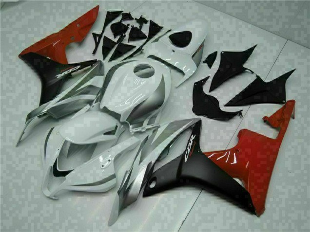 CBR 600 RR 07-08 - Blanco Negro Rojo CBR 600 RR 07-08 - Blanco Negro Rojo