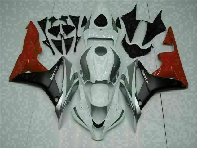 CBR 600 RR 07-08 - Blanco Negro Rojo CBR 600 RR 07-08 - Blanco Negro Rojo