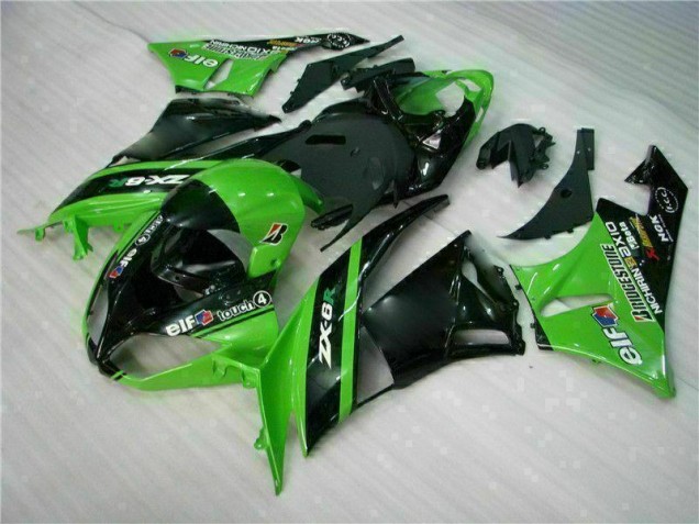 ZX6R 09-12 - Verde Negro