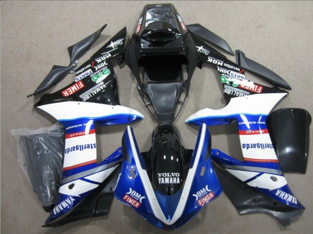 CBR 1000 RR 04-05 - Negro Blanco Azul Sterilgarda Volvo