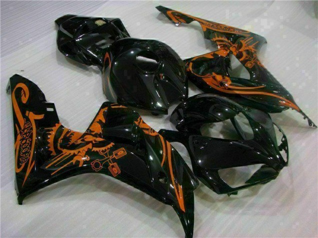 CBR 1000 RR 06-07 - Marrón Negro CBR 1000 RR 06-07 - Marrón Negro
