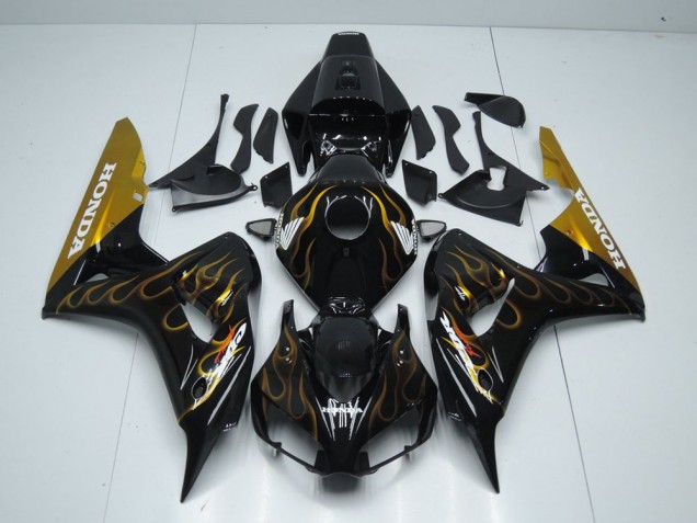 CBR 1000 RR 06-07 - Negro Oro Llama CBR 1000 RR 06-07 - Negro Oro Llama