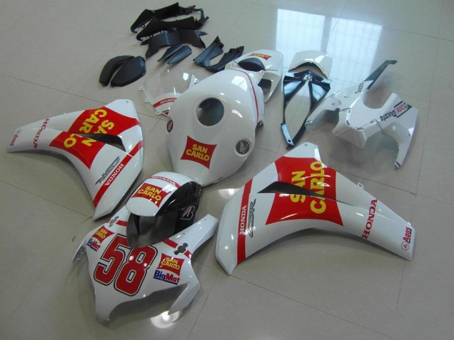 CBR 1000 RR 08-11 - Blanco San Carlo CBR 1000 RR 08-11 - Blanco San Carlo