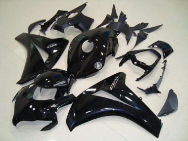 CBR 1000 RR 08-11 - Brillante Negro Chrome Calcomanías