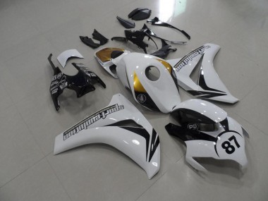 CBR 1000 RR 08-11 - Negro y blanco y dorado