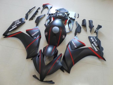 CBR 1000 RR 12-16 - Mate Bladk con Rojo Raya