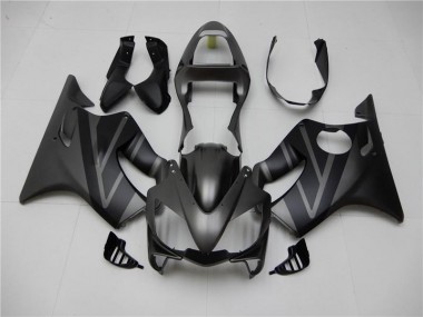CBR 600 F4i 01-03 - Negro Mate Gris