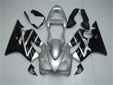 CBR 600 F4i 01-03 - Plata Negro