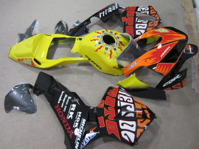 CBR 600 RR 03-04 - Amarillo Negro Repsol 46 CBR 600 RR 03-04 - Amarillo Negro Repsol 46