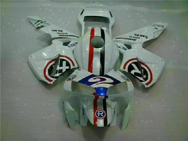 CBR 600 RR 03-04 - Blanco Azul R 2 CBR 600 RR 03-04 - Blanco Azul R 2