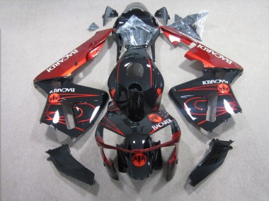 CBR 600 RR 03-04 - Negro Rojo RACARDI