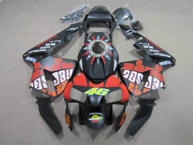 CBR 600 RR 03-04 - Negro Rojo Repsol 46