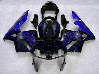 CBR 600 RR 03-04 - Negro con Azul Llama