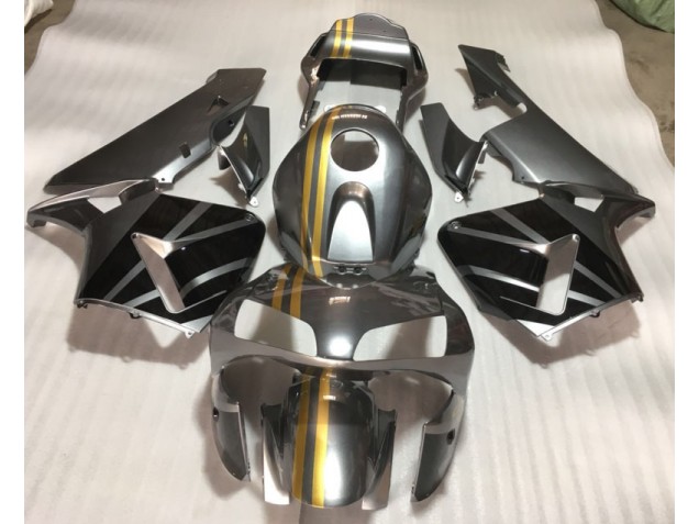 CBR 600 RR 03-04 - Plata Oro Negro