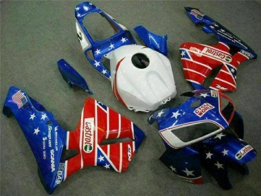 CBR 600 RR 05-06 - Azul Rojo Cycle World Castrol