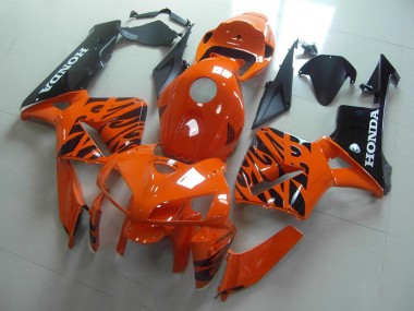 CBR 600 RR 05-06 - Naranja Negro Llama