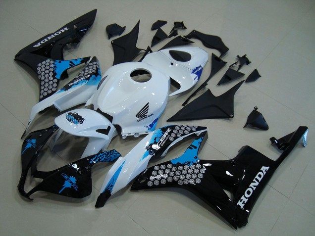 CBR 600 RR 07-08 - Blanco Negro Azul CBR 600 RR 07-08 - Blanco Negro Azul