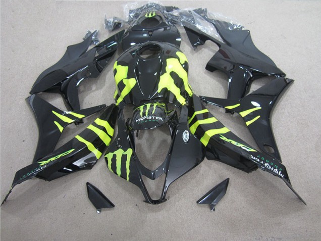 CBR 600 RR 07-08 - Negro Verde Monster CBR 600 RR 07-08 - Negro Verde Monster