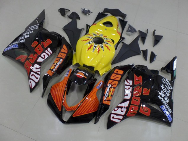 CBR 600 RR 09-12 - Amarillo Rossi Carrera CBR 600 RR 09-12 - Amarillo Rossi Carrera