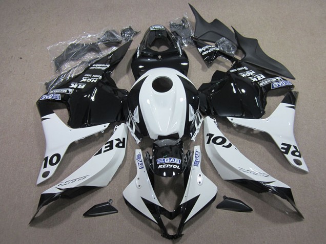 CBR 600 RR 09-12 - Negro Blanco Repsol