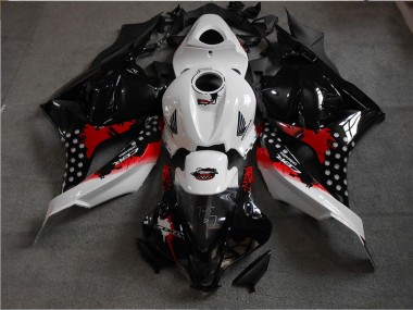 CBR 600 RR 09-12 - Negro Blanco Rojo