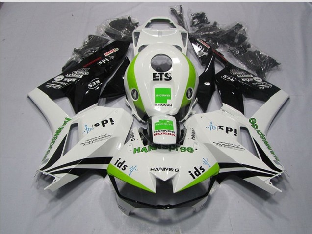 CBR 600 RR 13-21 - Blanco Verde Hannspree ETS CBR 600 RR 13-21 - Blanco Verde Hannspree ETS
