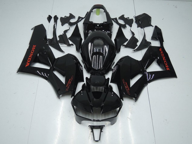 CBR 600 RR 13-21 - Brillante Negro con Rojo Pegatinas CBR 600 RR 13-21 - Brillante Negro con Rojo Pegatinas