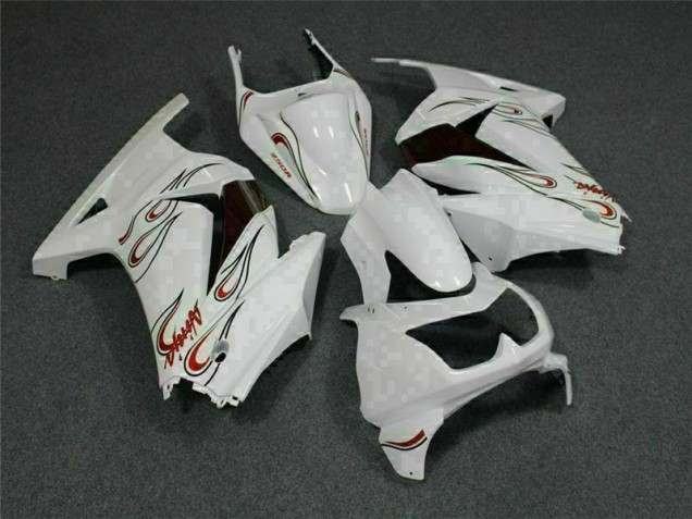 EX250 08-12 - Blanco Rojo EX250 08-12 - Blanco Rojo