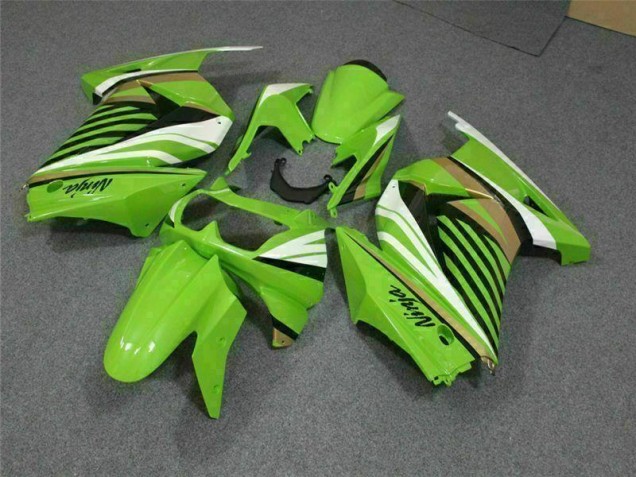 EX250 08-12 - Verde Blanco Negro Ninja EX250 08-12 - Verde Blanco Negro Ninja