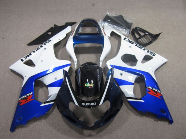 GSXR 1000 K1 00-02 - Blanco Azul