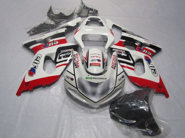 GSXR 1000 K1 00-02 - Blanco Rojo Rizoma Playboy