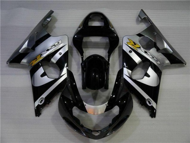 GSXR 1000 K1 00-02 - Plata Negro GSXR 1000 K1 00-02 - Plata Negro