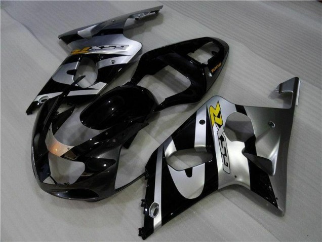 GSXR 1000 K1 00-02 - Plata Negro GSXR 1000 K1 00-02 - Plata Negro