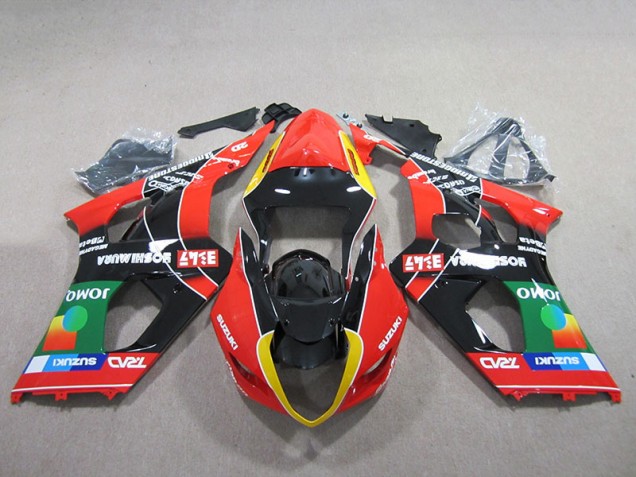 GSXR 1000 K3 03-04 - Rojo Verde Negro GSXR 1000 K3 03-04 - Rojo Verde Negro