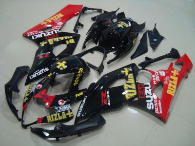 GSXR 1000 K5 05-06 - Negro Rojo Rizla