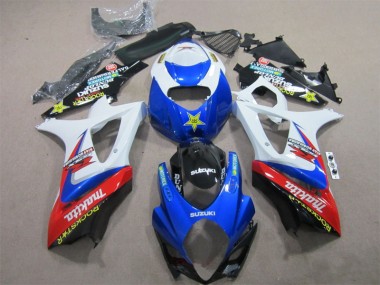 GSXR 1000 K7 07-08 - Azul Blanco Rockstar