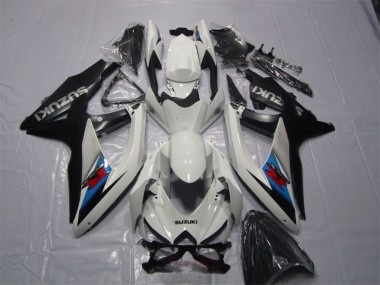 GSXR 1000 K7 07-08 - Blanco Negro