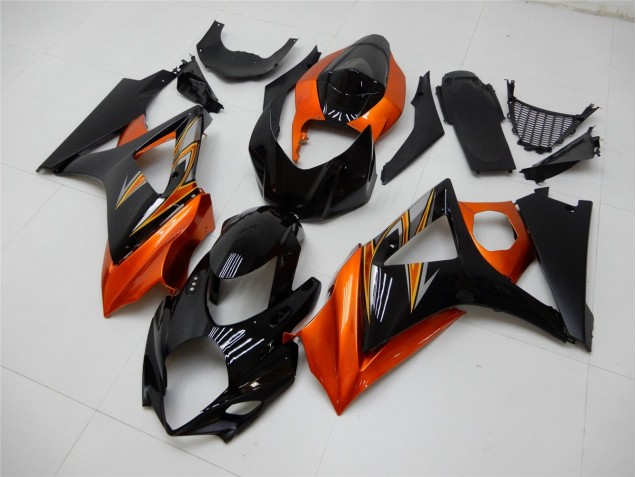 GSXR 1000 K7 07-08 - Naranja Negro GSXR 1000 K7 07-08 - Naranja Negro