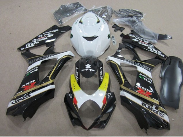 GSXR 1000 K7 07-08 - Negro Blanco