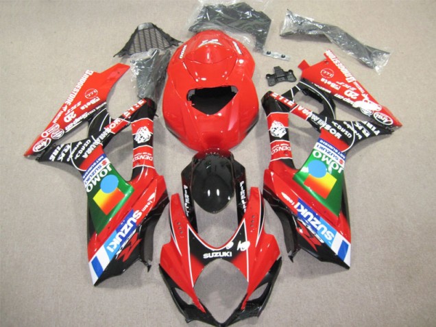 GSXR 1000 K7 07-08 - Rojo Negro GSXR 1000 K7 07-08 - Rojo Negro