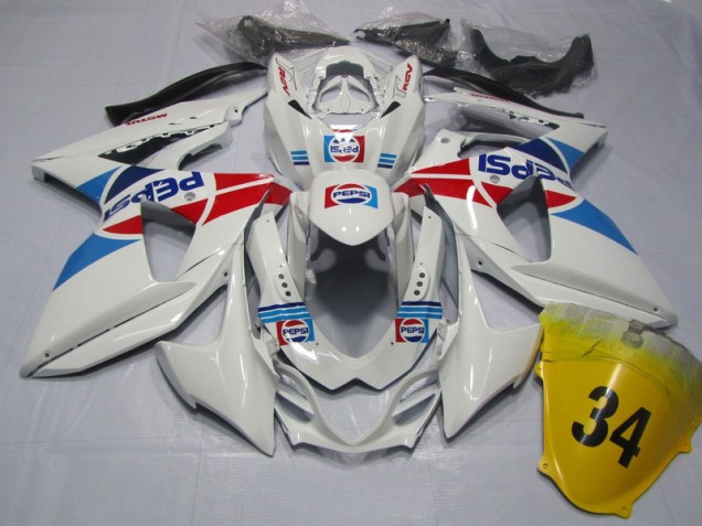 GSXR 1000 K9 09-16 - Blanco Pepsi 34 GSXR 1000 K9 09-16 - Blanco Pepsi 34