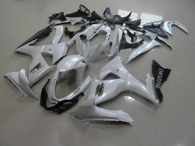 GSXR 1000 K9 09-16 - Blanco Perla & Negro GSXR 1000 K9 09-16 - Blanco Perla & Negro